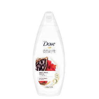 DOVE GEL 250ML CACAO BUTTER&HIBISCUS