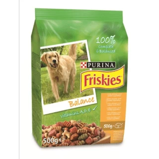 FRISKIES GRANULE ZA PSE 500G BALANCE PILETINA I POVRĆE