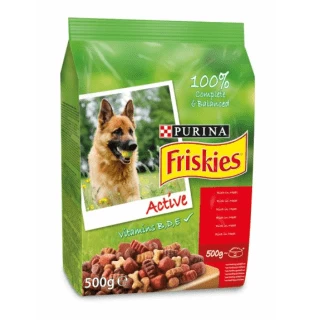 FRISKIES GRANULE ZA PSE 500G ACTIVE GOVEDINA