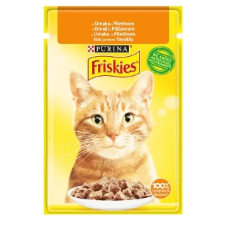 FRISKIES PRELIVI ZA MAČKE 85G PILETINA