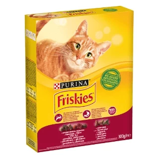 FRISKIES GRANULE ZA MAČKE 300G GOVEDINA