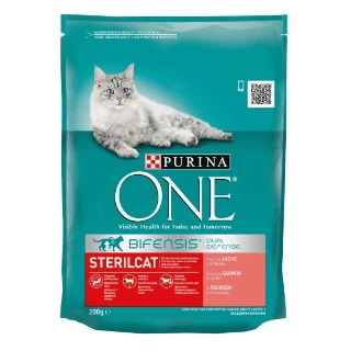 PURINA GRANULE ZA MAČKE ONE STERIL 200G LOSOS