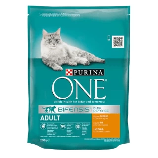 PURINA GRANULE ZA MAČKE ONE ADULT 200G PILETINA