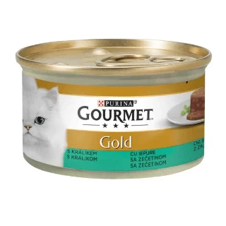 GOURMET GOLD KOMADIĆI U SOSU ZA MAČKE 85G DUO ZEČETINA