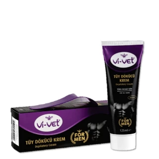 VI-VET DEPIL KREMA 125ML MEN