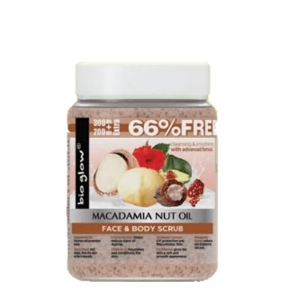 BIO GLOW PILING ZA LICE I TELO 500ML MACADAMIA NUT OIL