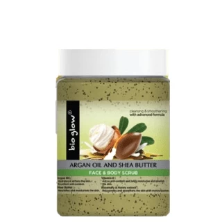 BIO GLOW PILING ZA LICE I TELO 500ML ARGAN OIL&SHEA BUTTER