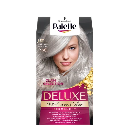 PALETTE DELUXE BOJA ZA KOSU 9.5-2 LEDENA SREBRNA U71