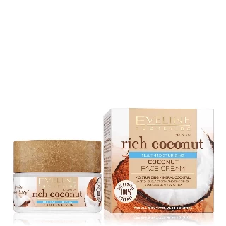 EVELINE KREMA ZA LICE RICH COCONUT MULTI MOISTURIZING 50ML