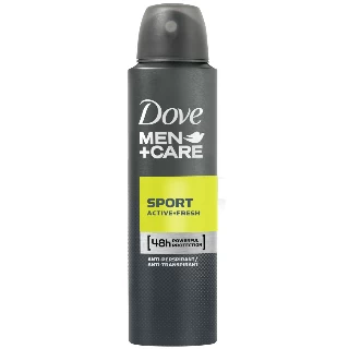 DOVE DEO MEN 250ML SPORT ACTIVE +FRESH