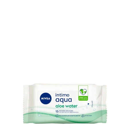 NIVEA VLAŽNE MARAMICE 15 KOM INTIMNE ALOE 82174