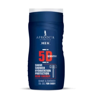 AFRODITA MEN ULJNI GEL ZA BRIJANJE I TUŠIRANJE 250ML