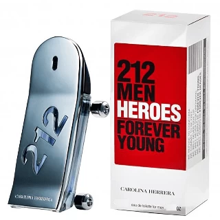 CAROLINA HERRERA 212 MEN HEROES FOREVER YOUNG EDT 90ML