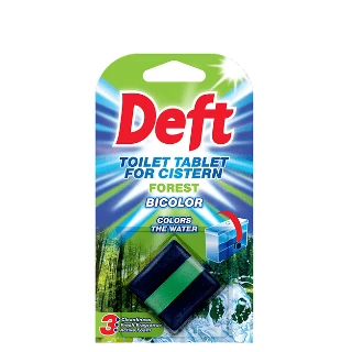 DEFT TABLETA ZA VODOKOTLIĆ 50G COLOR FOREST