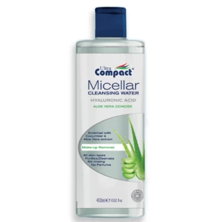 ULTRA COMPACT MICELARNA VODA 400ML ALOE