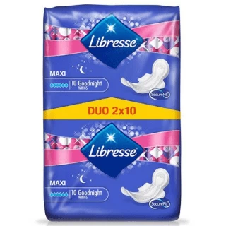 LIBRESSE MAXI GOODNIGHT DUO 20 KOM