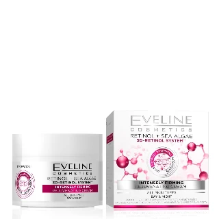 EVELINE KREMA ZA LICE NATURE LINE +6 3D RETINOL DAY AND NIGHT 50ML+ POKLON