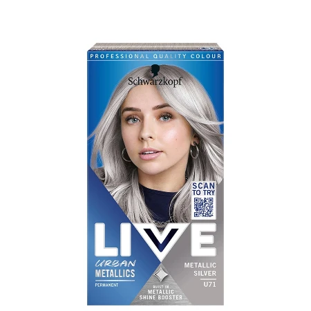 SCHWARZKOPF LIVE COLOR XXL BOJA ZA KOSU UB U71 METALLIC SILVER