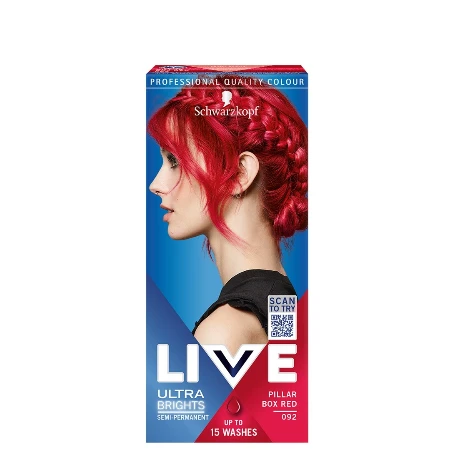 SCHWARZKOPF LIVE COLOR XXL BOJA ZA KOSU UB 92 INTENZIVNO CRVENA