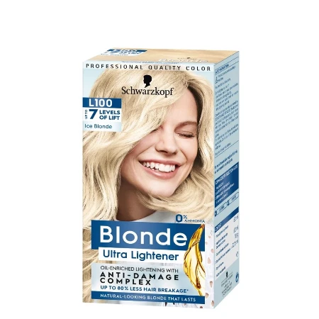 SCHWARZKOPF BLONDE BOJA ZA KOSU POSVJETLJIVAČ L100 LEDENO PLAVA