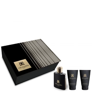 TRUSSARDI UOMO SET(EDT 50ML+SHOWER GEL 30ML+AFTER SHAVE 30ML )80E422