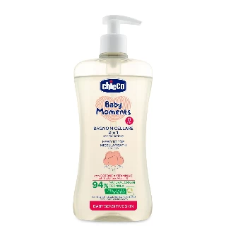 CHICCO BABY MOMENTS SENSITIVE KUPKA I ŠAMPON 500ML MICELARNA