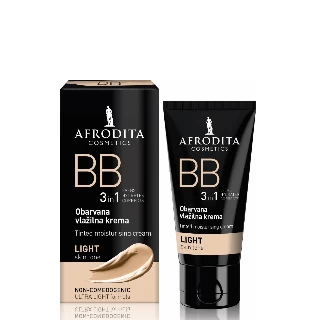 AFRODITA BB TONIRANA HIDRATANTNA KREMA 3 U 1 30ML LIGHT