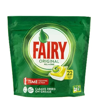 FAIRY KAPSULE ZA MAŠINSKO PRANJE POSUĐA 22 KOM ALL IN ONE