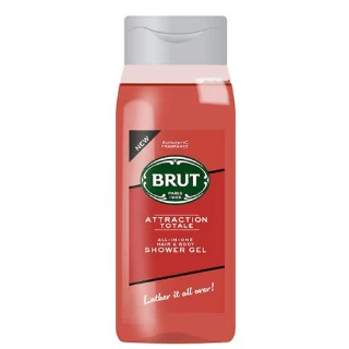 BRUT GEL ZA TUŠIRANJE 500ML ATTRACTION TOTALE