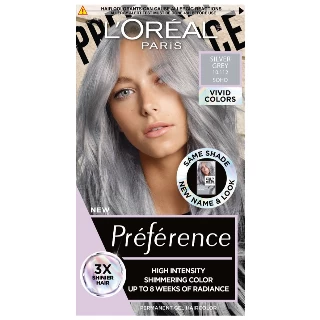 LOREAL PREFERENCE VIVIDS BOJA ZA KOSU SILVER GRAY 10.112