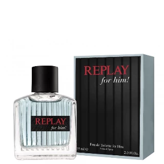 REPLAY FOR HIM! FOR MEN EDTV 75ML