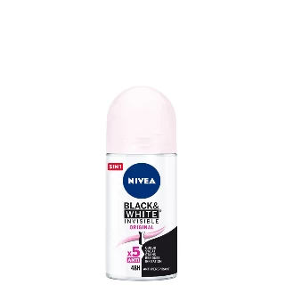 NIVEA ROLL-ON W.50ML BLACK&WHITE INVISIBLE ORIGINAL 82240