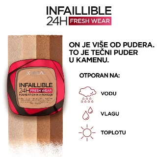 LOREAL KOMPAKTNI PUDER INFAILLIBLE 24H FRESH WEAR 9G 130