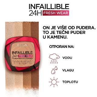 LOREAL KOMPAKTNI PUDER INFAILLIBLE 24H FRESH WEAR 9G 220