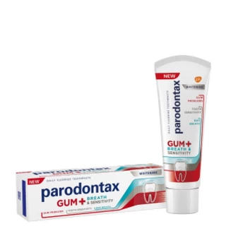 PARODONTAX PASTA 75ML GUM+BREATH&SENSITIVITY WHITENING