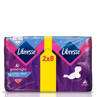 LIBRESSE GOODNIGHT DUO ULTRA LARGE 16 KOM