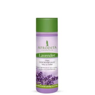 AFRODITA ULJANI ODSTRANJIVAČ LAKA ZA NOKTE 100ML LAVANDA