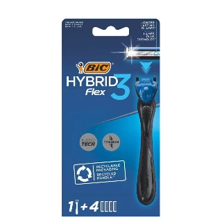 BIC MEN 3 FLEX HYBRID - BRIJAČ + 4 KOM DOPUNE