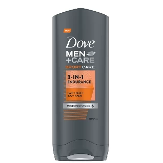 DOVE GEL MEN 250ML ENDURANCE 3 IN 1