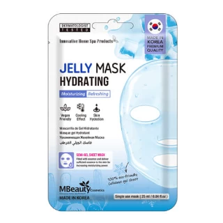 MBEAUTY MASKA ZA LICE 25ML JELLY HYDRATING