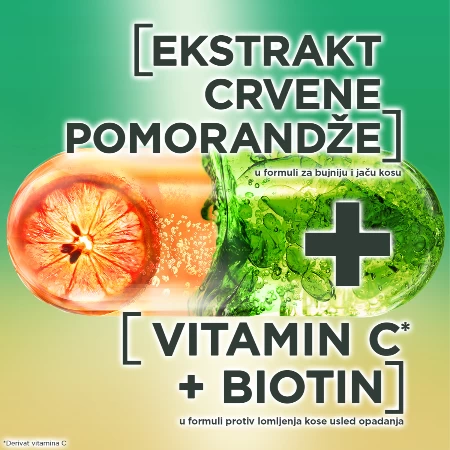 GARNIER FRUCTIS ŠAMPON 400ML GROW STRONG ORANGE