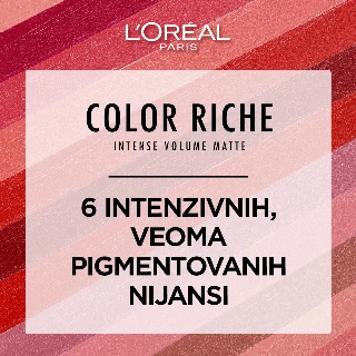LOREAL RUŽ COLOR RICH INTENSE VOLUME MATTE 633