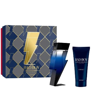 CAROLINA HERRERA BAD BOY COBALT SET(EDP 100ML+GEL ZA TUŠIRANJE 100ML)