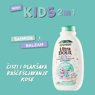 GARNIER BOTANIC ŠAMPON&BALZAM KIDS 250ML OAT DELICACY