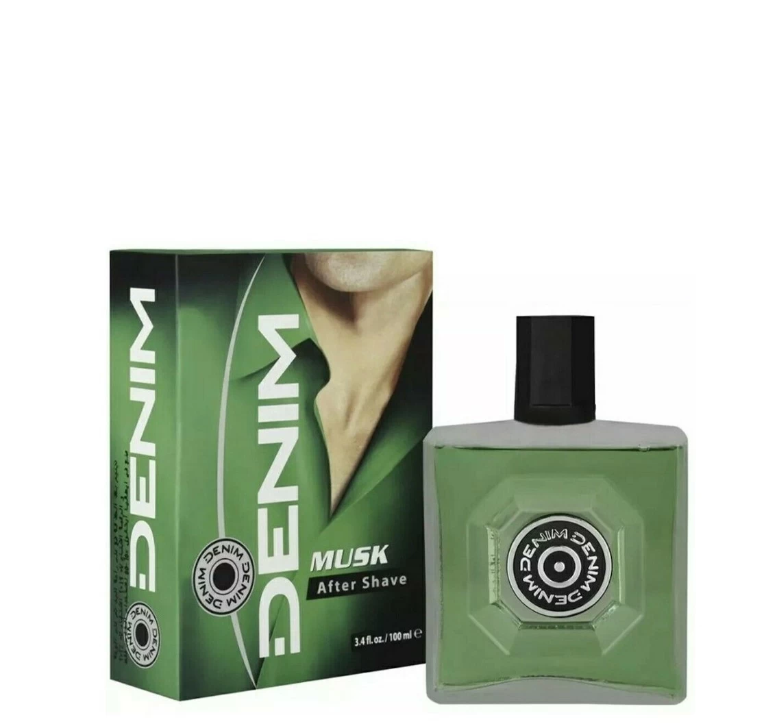 Denim Musk Men Scent Fragrance Facial Grooming After Shave Aftershave 100ML  | Shopee Singapore