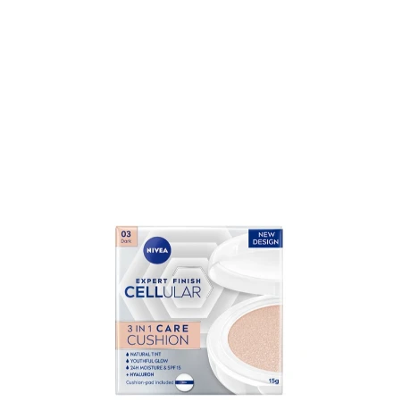 NIVEA VISAGE CELLULAR FILLER CUSHION 03 15ML DARK 84230