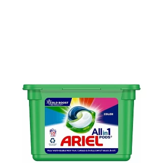 ARIEL KAPSULE ZA PRANJE VEŠA ALL-IN-1 12KOM COLOR