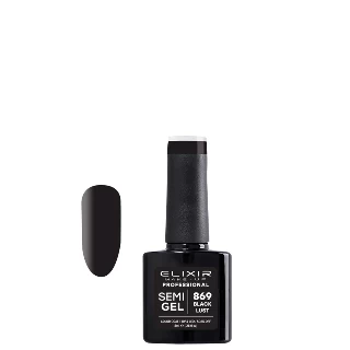 ELIXIR SEMI GEL LAK U BOJI 8ML 869 BLACK