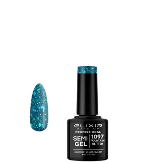 ELIXIR SEMI GEL LAK U BOJI 8ML 1097 GLITTER FOUNTAIN