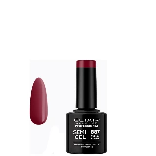 ELIXIR SEMI GEL LAK U BOJI 8ML 887 TYRIAN PURPLE